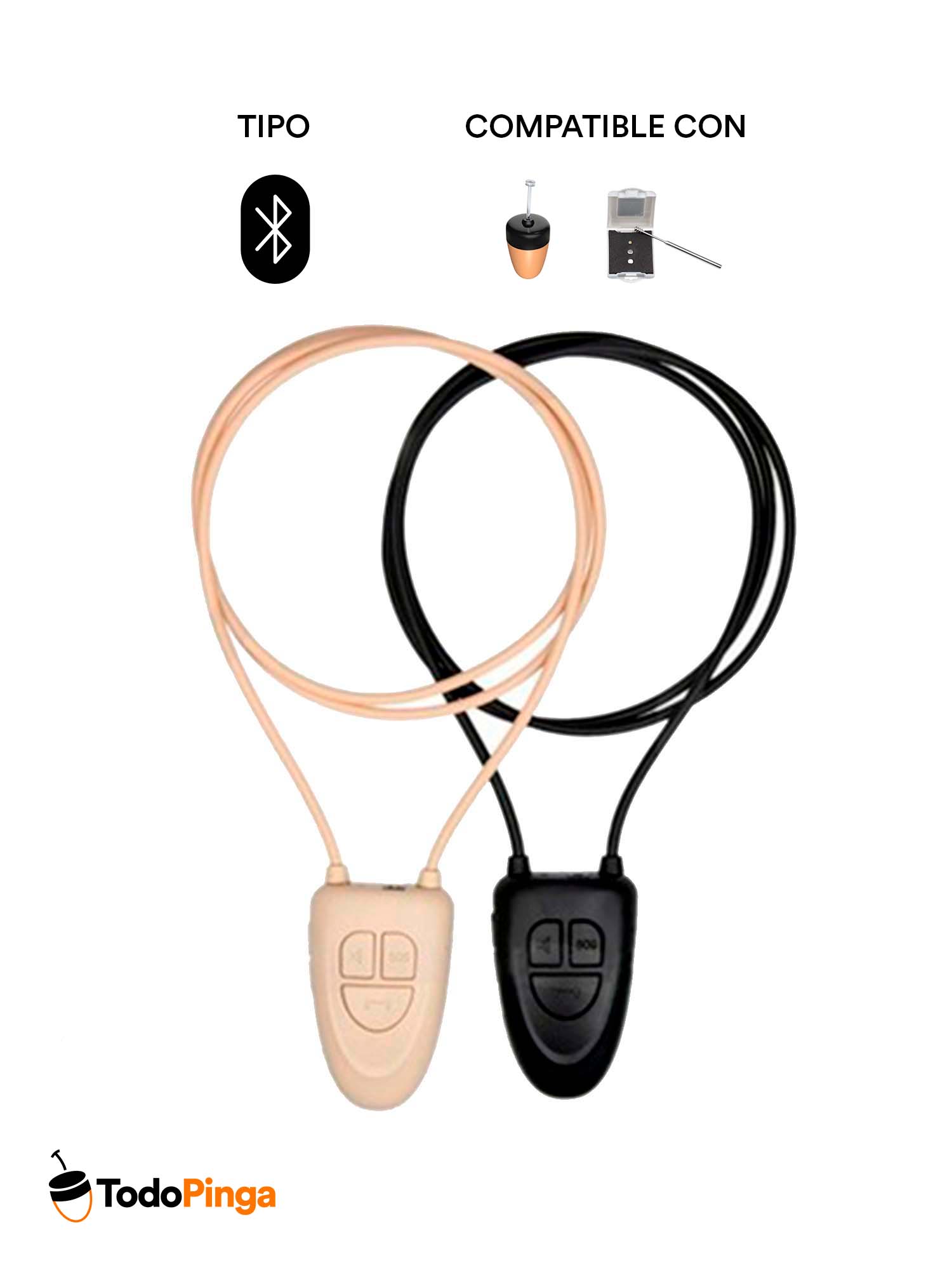 Pinganillo NANO Bluetooth Collar – Alquiler – TodoPinga